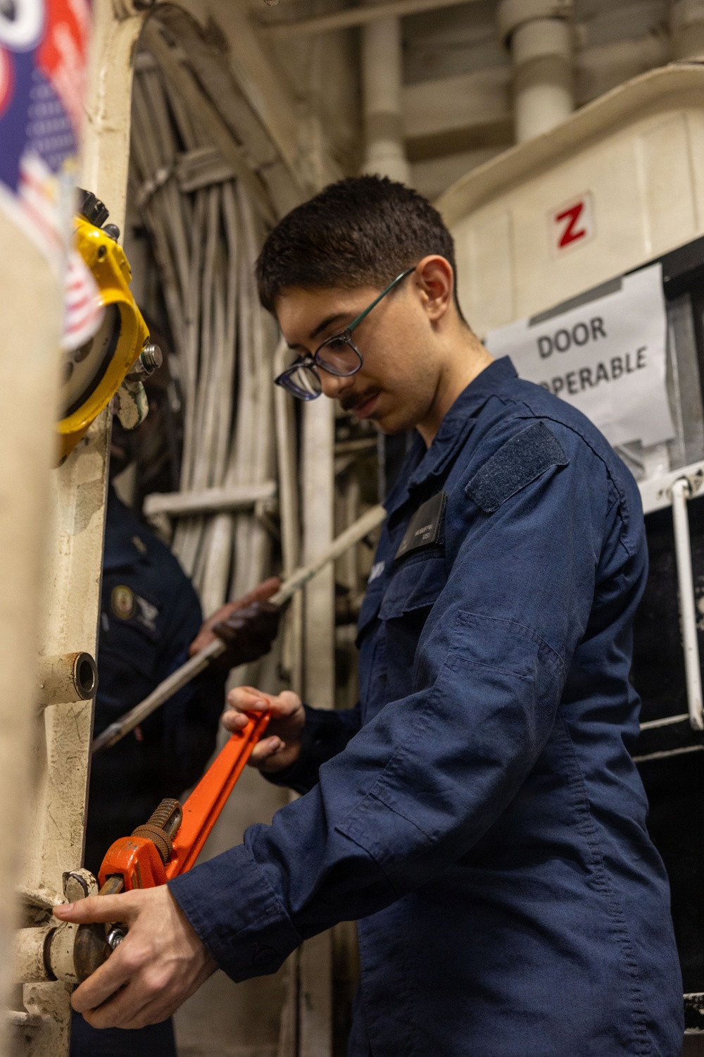 Boxer Sailors, 11th MEU Marines Conduct Daily Operations