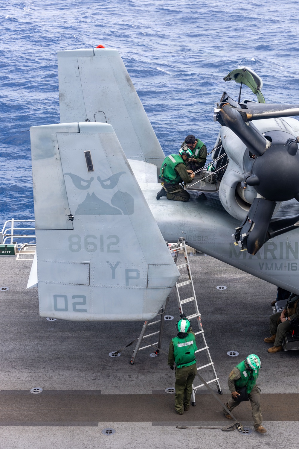 Boxer Sailors, 11th MEU Marines Conduct Daily Operations