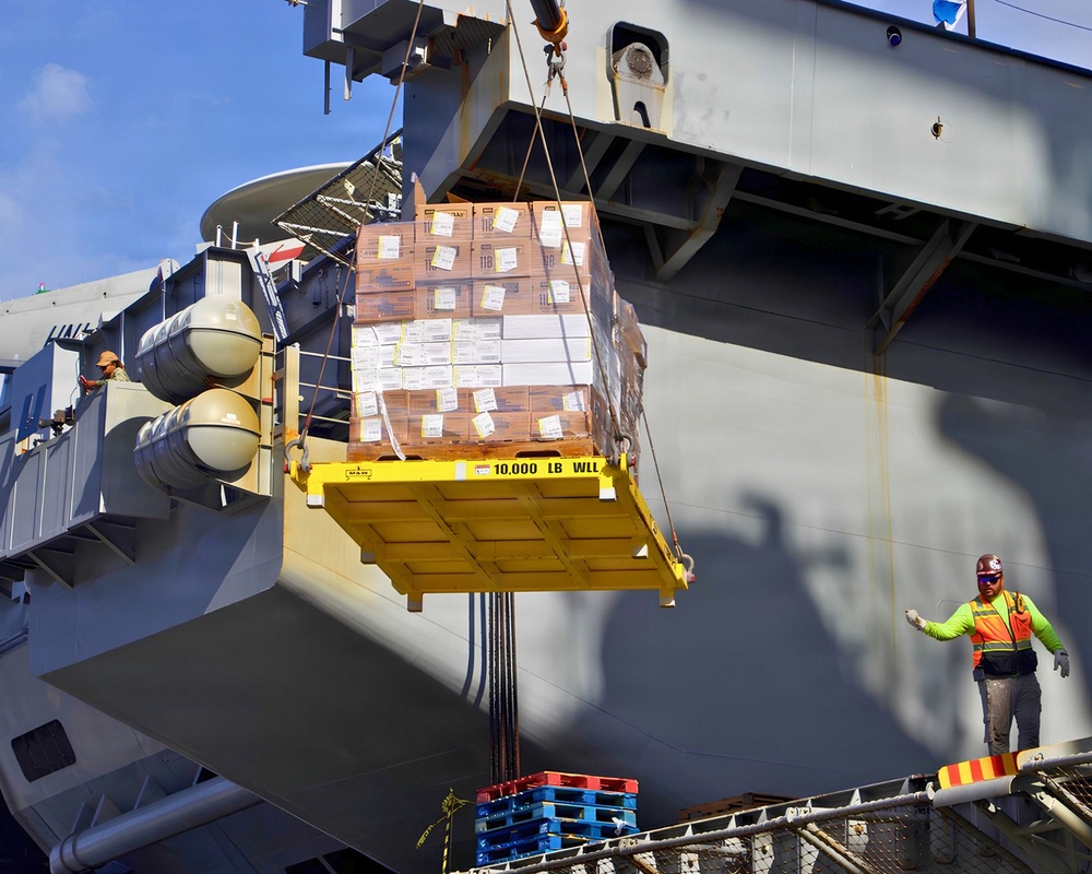 NAVSUP FLC Pearl Harbor facilitates crane operations for ships participating in RIMPAC 2026