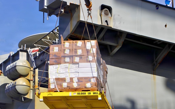 NAVSUP FLC Pearl Harbor facilitates crane operations for ships participating in RIMPAC 2026