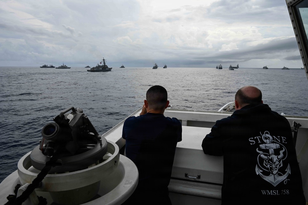 USCGC Stone participates in 13 Fleet Exercise with 13 Partner and Allied Nations