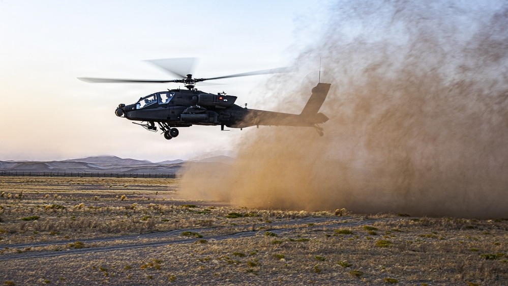 U.S. Army Soldiers Conduct Operations in the Middle East