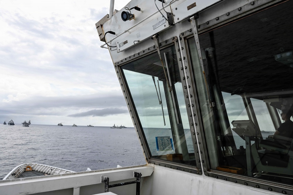USCGC Stone participates in 13 Fleet Exercise with 13 Partner and Allied Nations