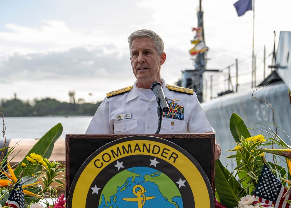 Commander, U.S. Pacific Fleet, delivers remarks at Exercise Rim of the Pacific 2026 Opening Reception