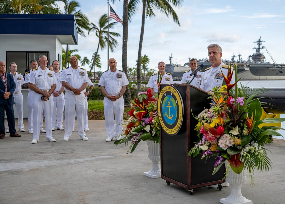 Commander, U.S. Pacific Fleet, delivers remarks at Exercise Rim of the Pacific 2026 Opening Reception
