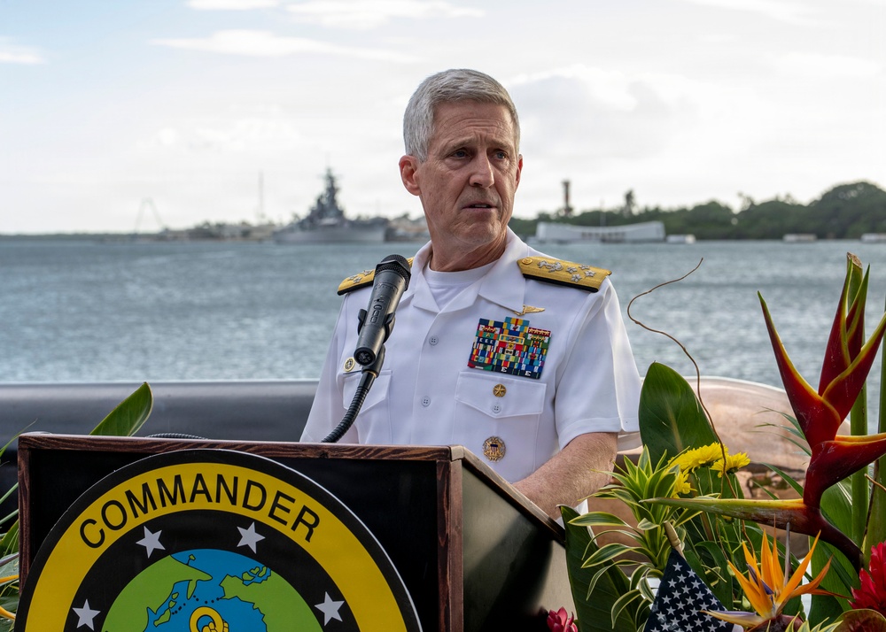 Commander, U.S. Pacific Fleet, delivers remarks at Exercise Rim of the Pacific 2026 Opening Reception