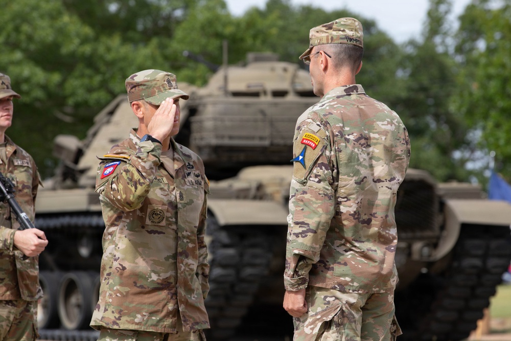 III Armored Corps Change of Command Ceremony