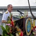 Commander, Exercise Rim of the Pacific 2026 Combined Task Force, and deputy commander, U.S. Pacific Fleet,  delivers remarks at RIMPAC 2026 Opening Reception