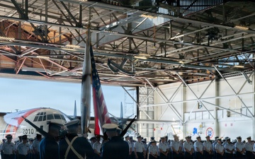Coast Guard Air Station Kodiak holds change of command ceremony