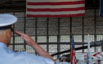 Coast Guard Air Station Kodiak holds change of command ceremony