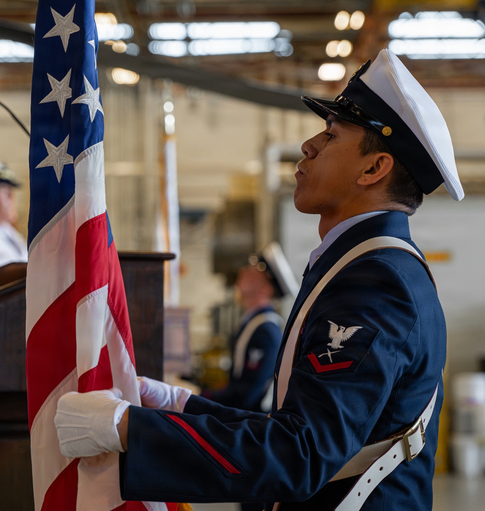 Coast Guard Air Station Kodiak holds change of command ceremony