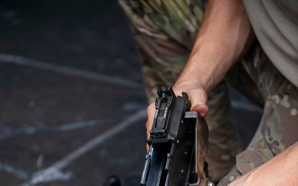 HSC 21 Sailors Perform Weapons Maintenance, Preservation Aboard USS Boxer