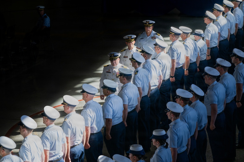 Coast Guard Air Station Kodiak holds change of command ceremony