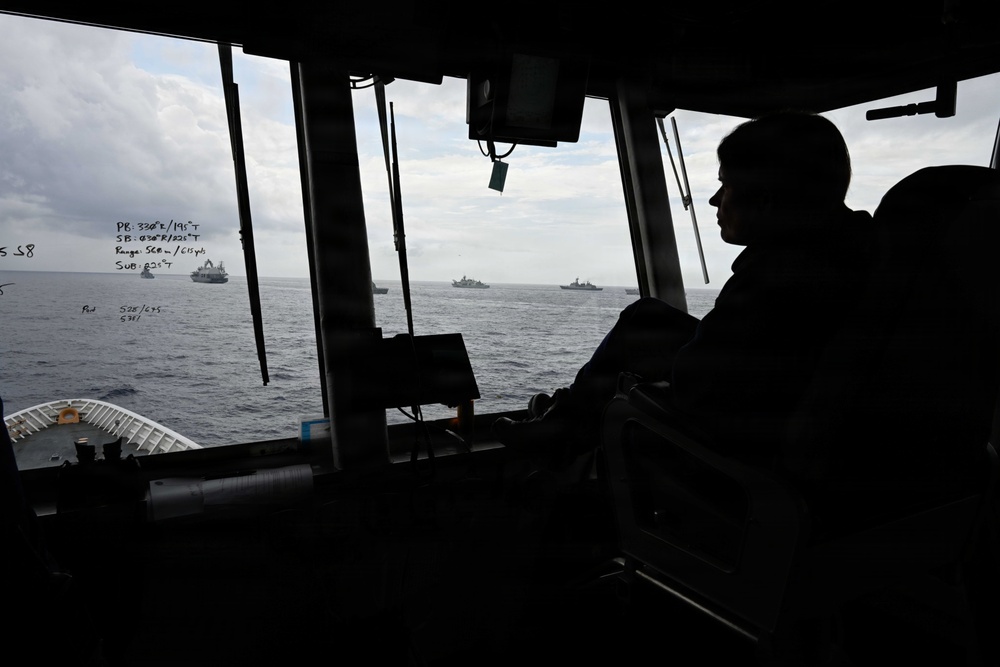 USCGC Stone participates in 13 Fleet Exercise with 13 Partner and Allied Nations