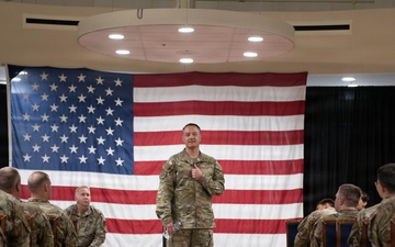 Air National Guard Command Chief Visits 138th Fighter Wing
