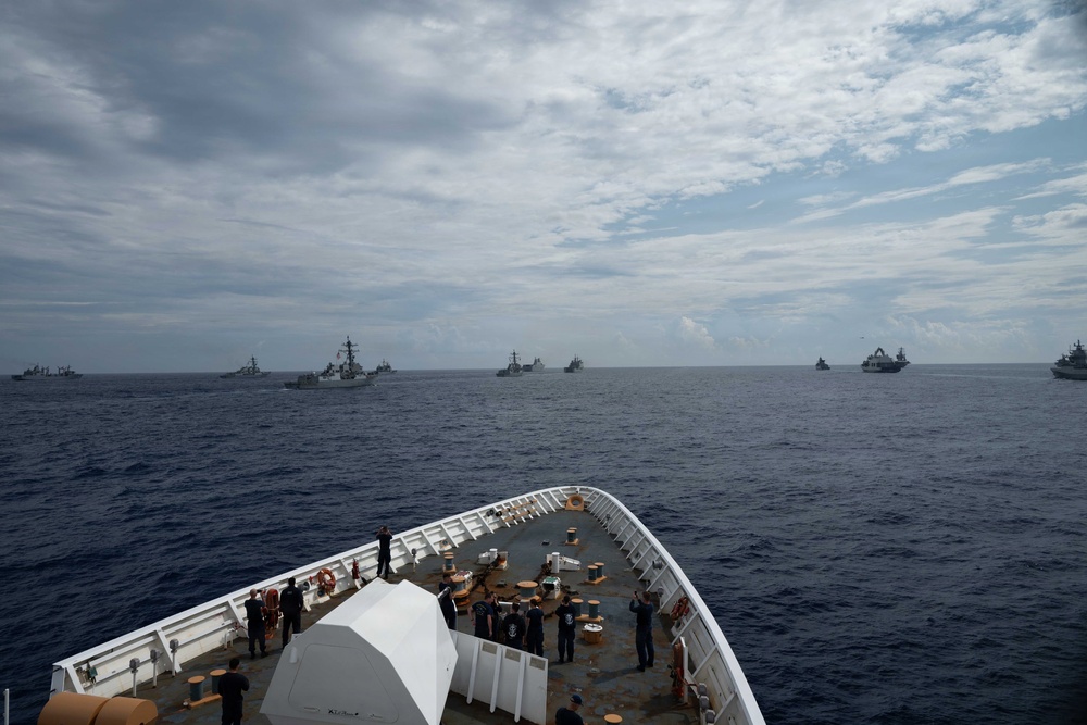 USCGC Stone participates in 13 Fleet Exercise with 13 Partner and Allied Nations