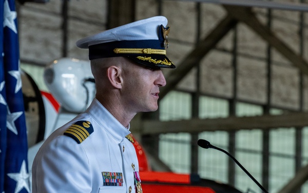 Coast Guard Air Station Kodiak holds change of command ceremony