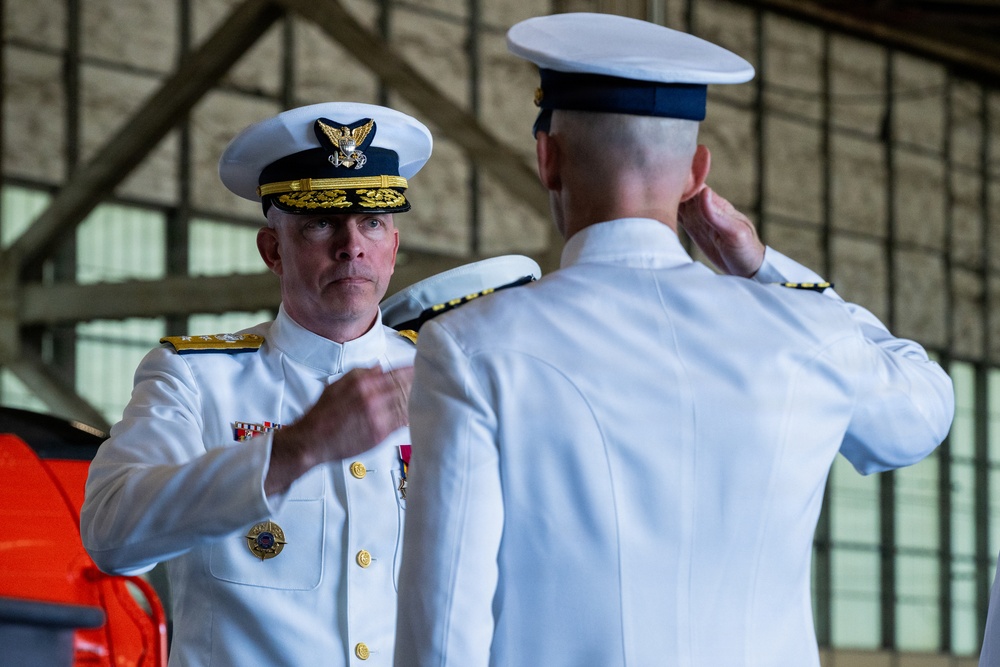 Coast Guard Air Station Kodiak holds change of command ceremony