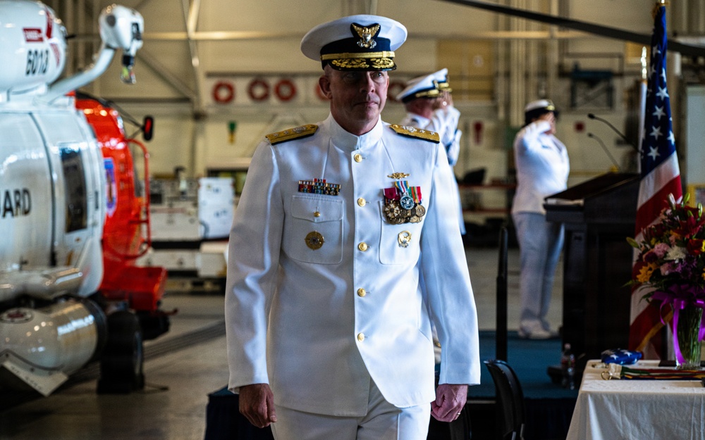 Coast Guard Air Station Kodiak holds change of command ceremony