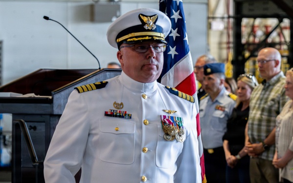 Coast Guard Air Station Kodiak holds change of command ceremony
