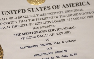 17th Communications Squadron change of command