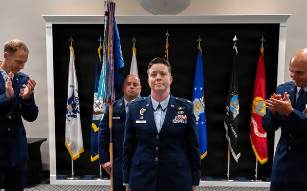 17th Communications Squadron change of command