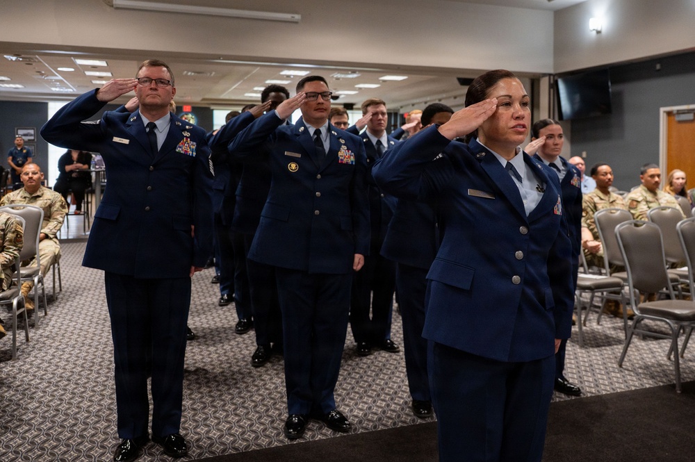 17th Communications Squadron change of command