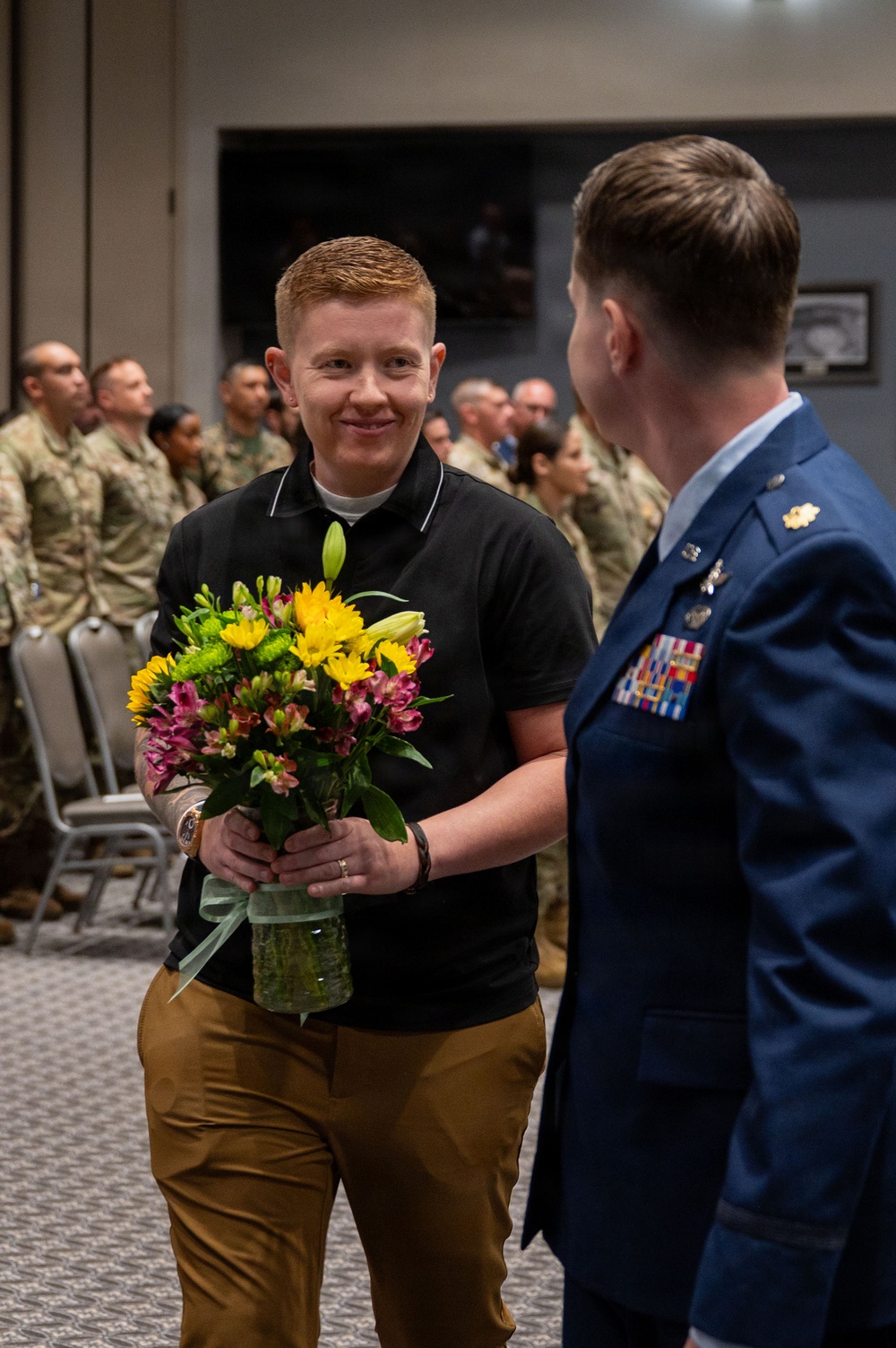 17th Communications Squadron change of command