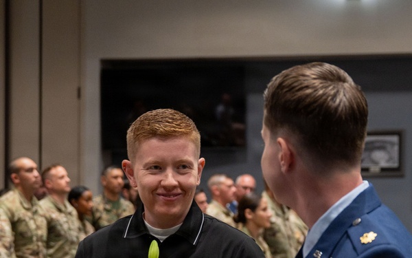 17th Communications Squadron change of command