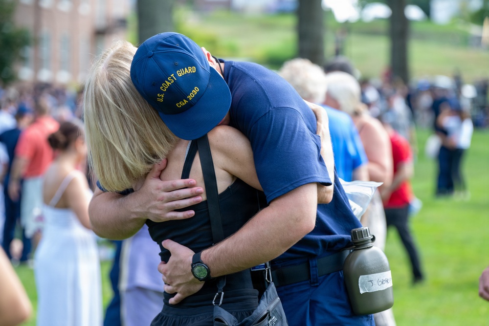 U.S. Coast Guard Academy Day One for Class of 2030