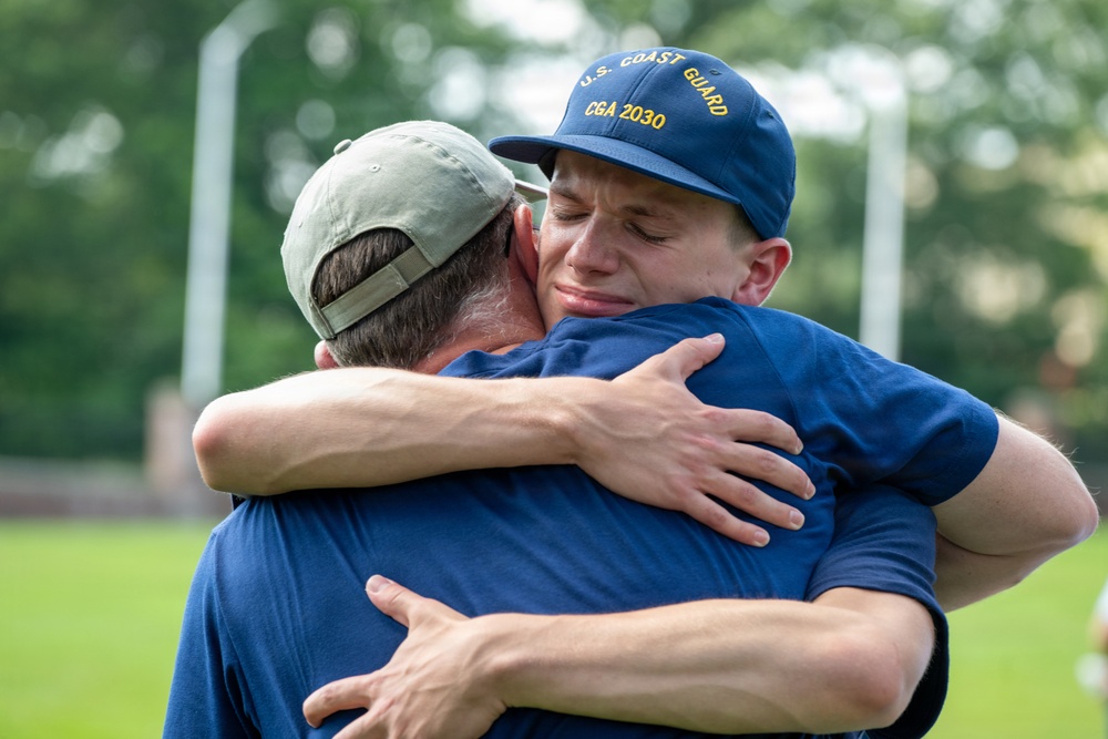 U.S. Coast Guard Academy Day One for Class of 2030