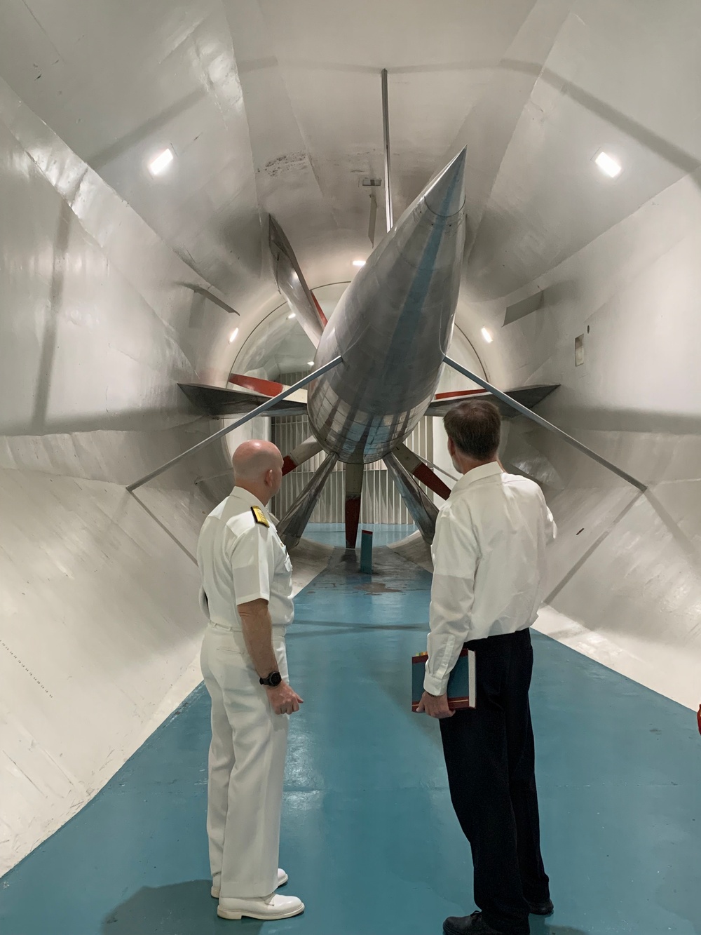 NDW Commandant Visits University of Maryland Aerospace Engineering