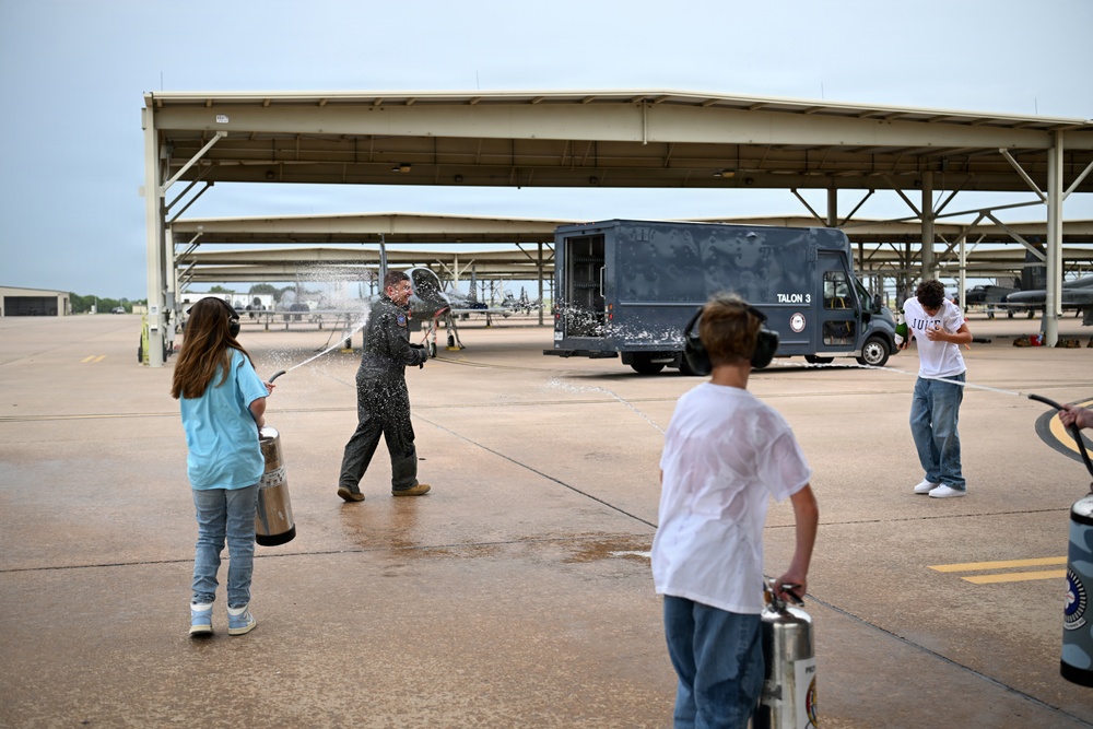 80th Flying Training Wing commander fini flight