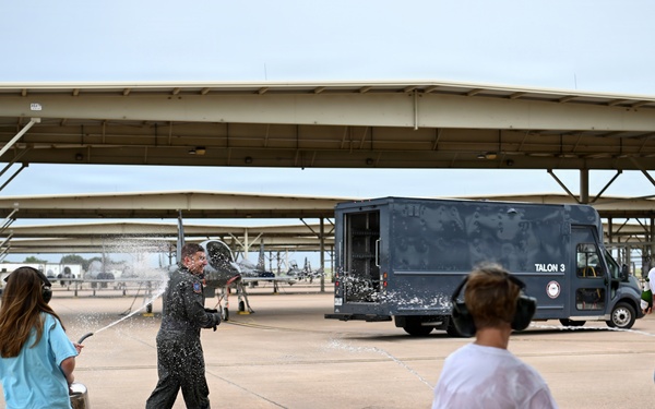 80th Flying Training Wing commander fini flight