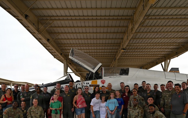 80th Flying Training Wing commander fini flight