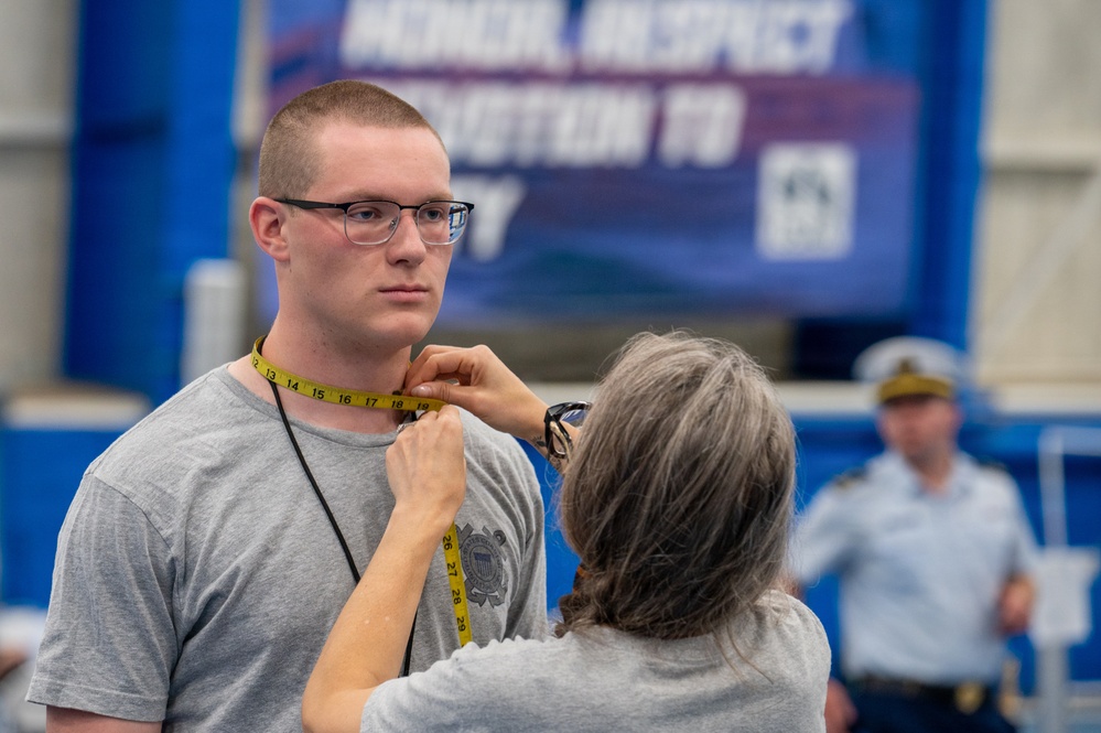 U.S. Coast Guard Academy Day One for Class of 2030