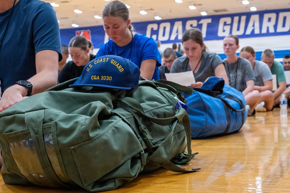U.S. Coast Guard Academy Day One for Class of 2030