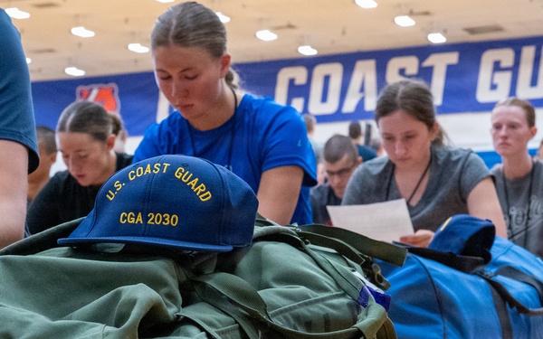 U.S. Coast Guard Academy Day One for Class of 2030