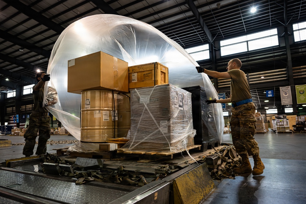 436th APS cargo processors keep cargo moving