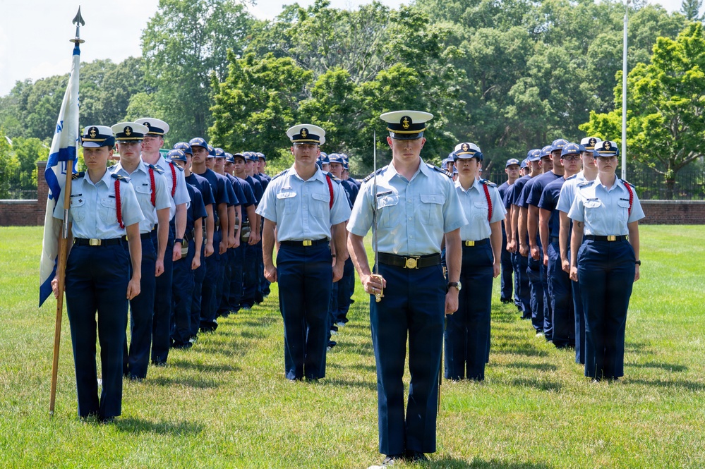 U.S. Coast Guard Academy Day One for Class of 2030