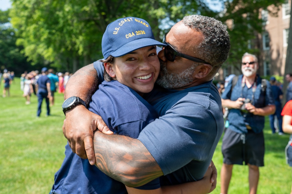 U.S. Coast Guard Academy Day One for Class of 2030