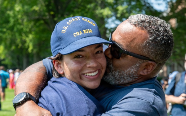 U.S. Coast Guard Academy Day One for Class of 2030