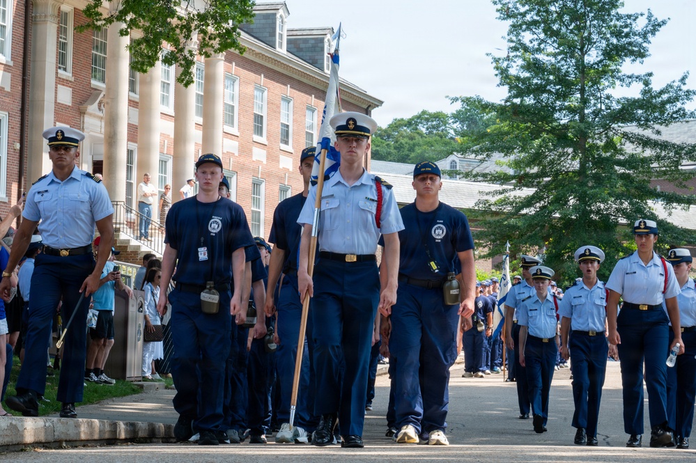 U.S. Coast Guard Academy Day One for Class of 2030