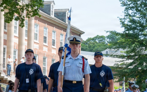 U.S. Coast Guard Academy Day One for Class of 2030