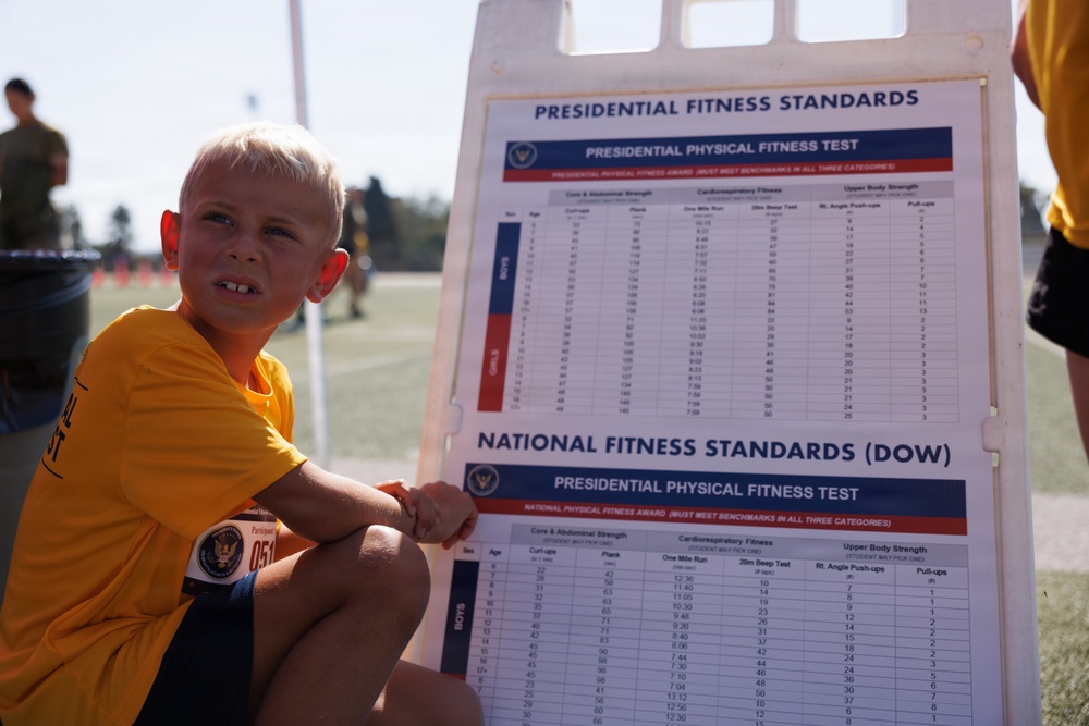 Marine Corps Base Camp Pendleton 2026 Presidential Fitness Test