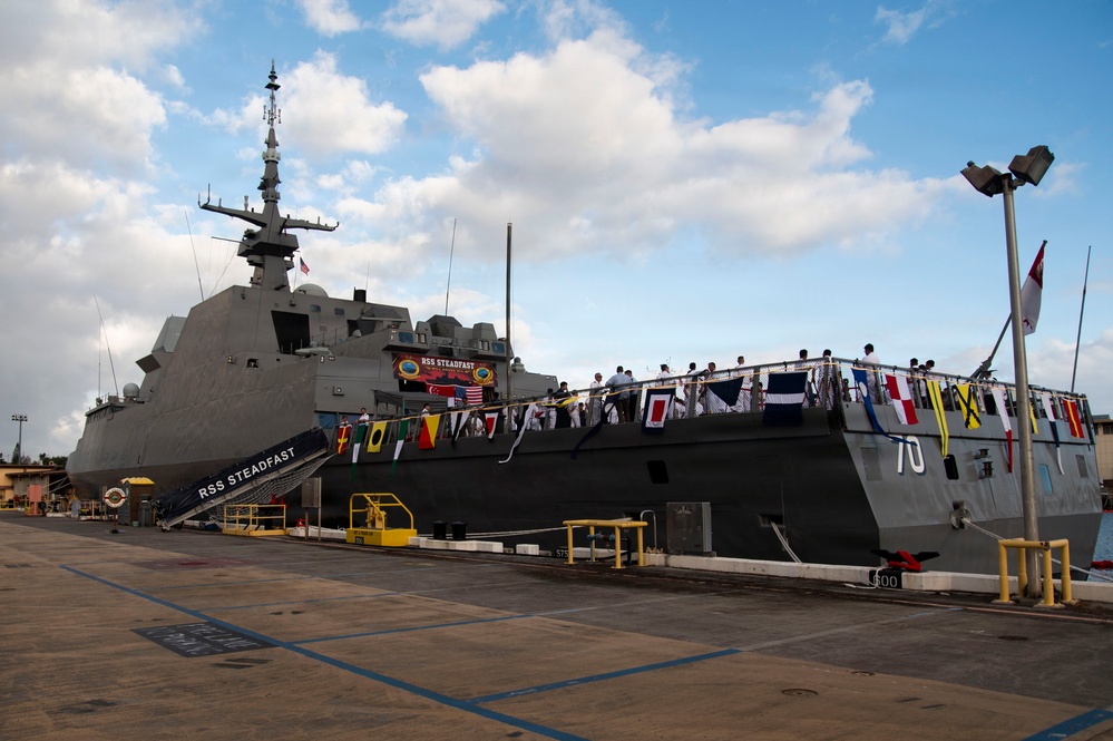 Republic of Singapore Navy hosts a reception during Exercise Rim of the Pacific 26