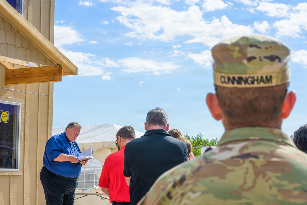 Wyoming Army National Guard, community partners help conclude Habitat for Humanity homebuilding project