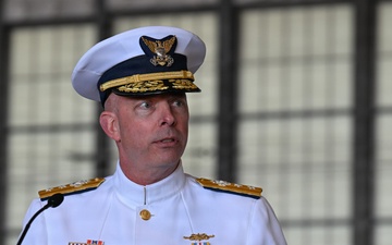Coast Guard Air Station Kodiak holds change of command ceremony