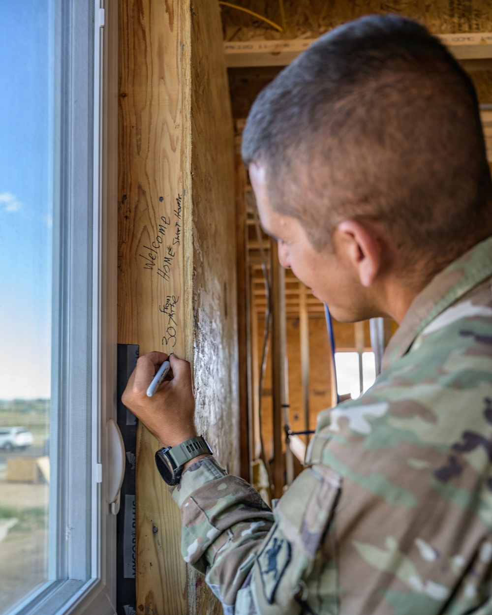 Wyoming Army National Guard, community partners help conclude Habitat for Humanity homebuilding project