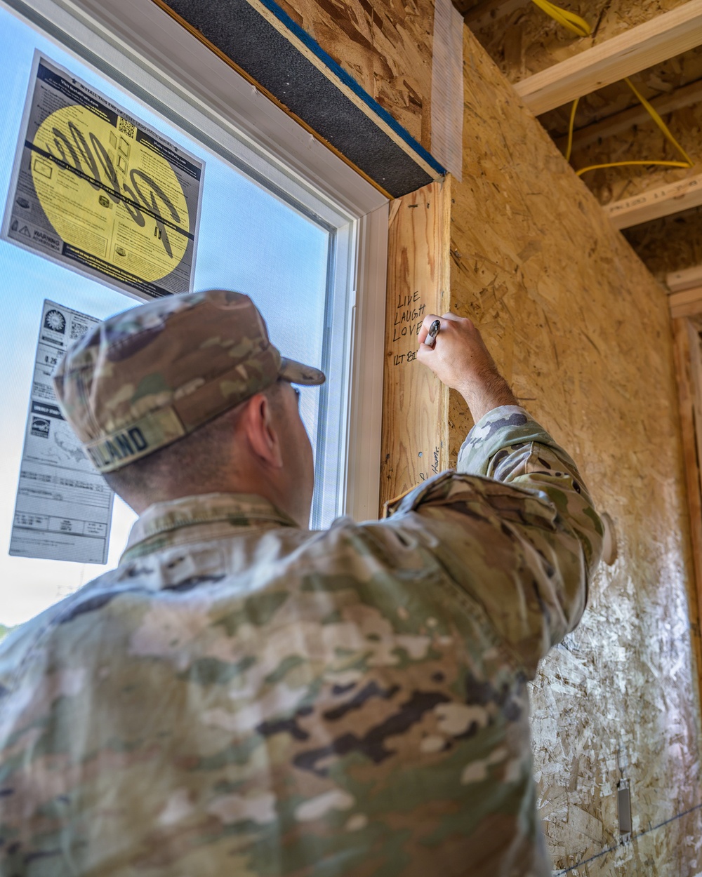 Wyoming Army National Guard, community partners help conclude Habitat for Humanity homebuilding project